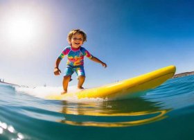 儿童海上冲浪视频（海上冲浪的视频）