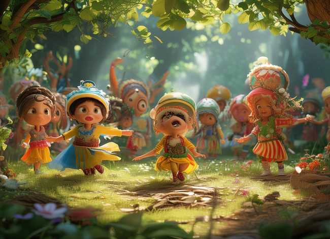 寓言故事儿童舞蹈创编；寓言故事幼儿舞蹈