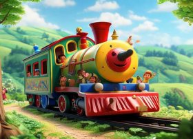 幼儿火车故事（幼儿火车故事大火车故事）