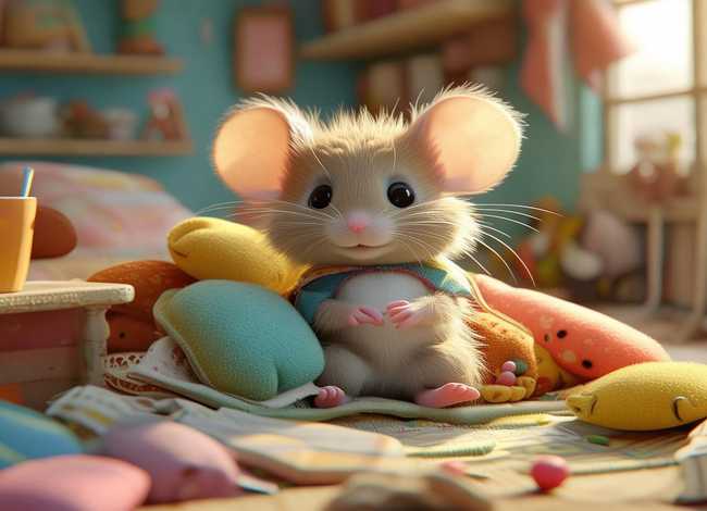 懒惰的小老鼠的儿童故事；懒惰的小老鼠故事教案