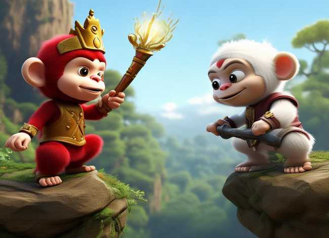 少儿版西游记故事 - 少儿版西游记故事讲真假美猴王的故事