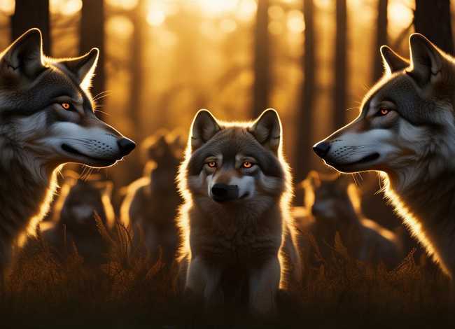 关于狼的小故事、关于狼的小故事正能量400字