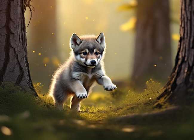 儿童狼故事完整版 - 狼的幼儿故事 儿童狼故事完整版 - 狼的幼儿故事