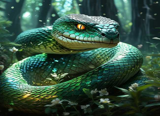 关于灵蛇的传说，关于灵蛇的传说故事