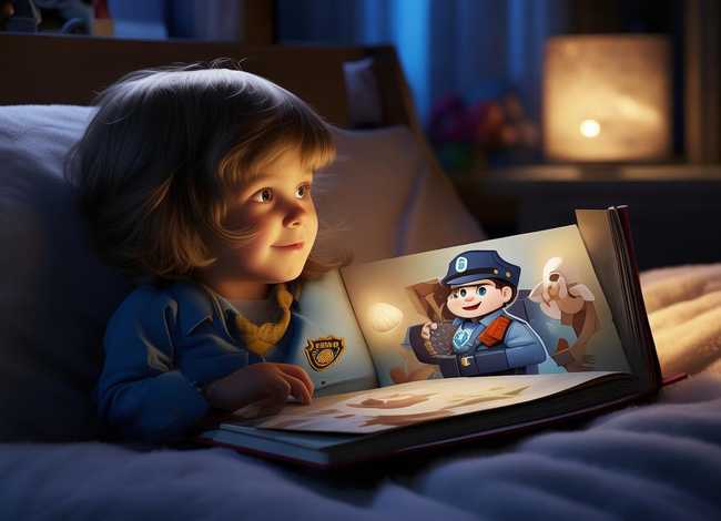 儿童睡前故事警察抓小偷的故事、睡前故事警察抓小偷在线听