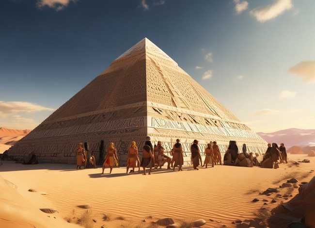 关于金字塔的故事 - 关于金字塔的故事的内容和题目