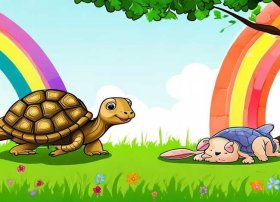 龟兔赛跑的故事幼儿故事简单易记、龟兔赛跑的故事幼儿故事简单易记怎么写