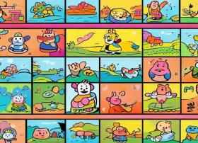 儿童连环画简单又好看；儿童连环画简单又好看图片