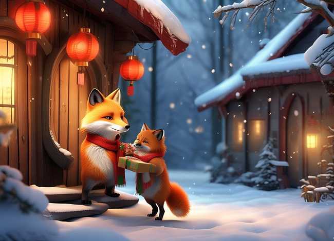 狐狸拜年的故事内容，狐狸拜年的故事内容是什么