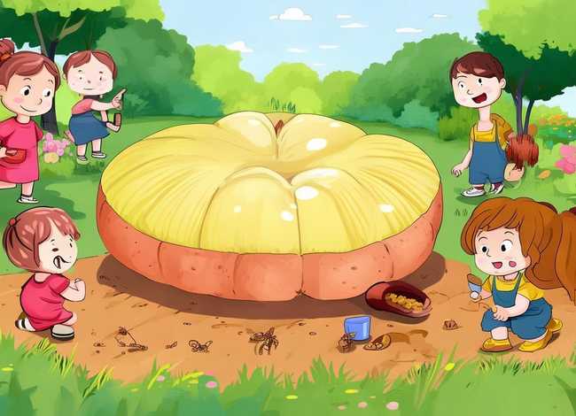 儿童蚂蚁和西瓜绘本故事完整版，蚂蚁和西瓜绘本故事幼儿