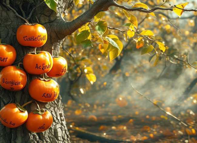 柿子的名字和传说故事 - 柿子的名字和传说故事是什么 柿子的名字和传说故事 - 柿子的名字和传说故事是什么