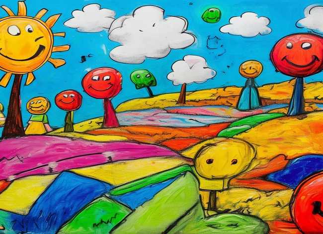 4岁儿童画画图片(4岁小孩画的画图片大全集) 4岁儿童画画图片(4岁小孩画的画图片大全集)