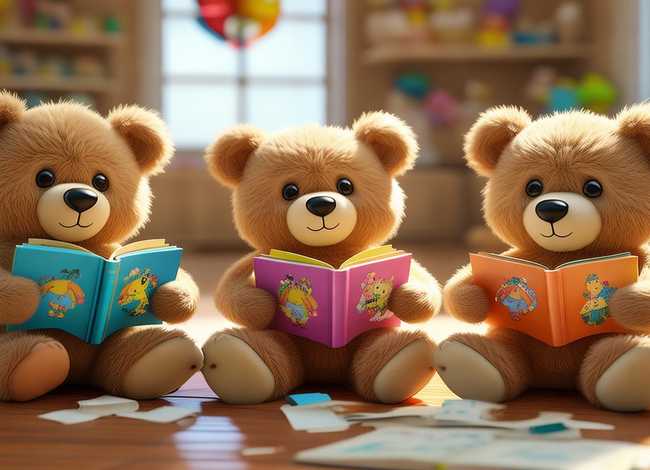 儿童英语三只小熊，儿童英语三只小熊怎么读