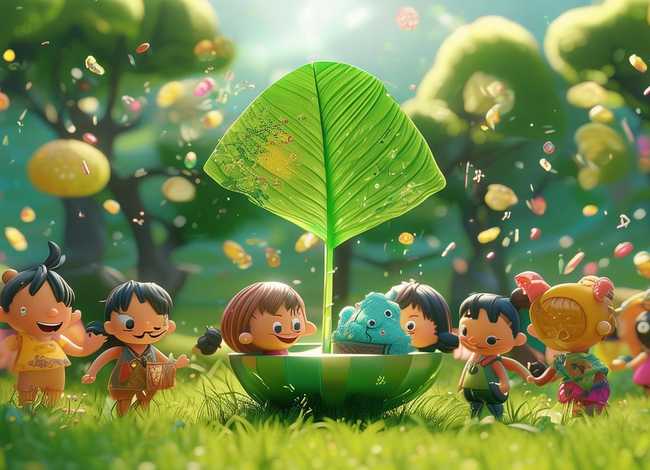 儿童动画粽子故事、粽子里的故事动画 儿童动画粽子故事、粽子里的故事动画