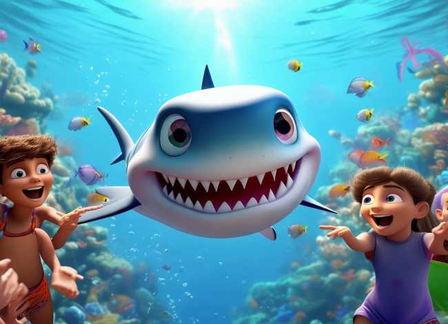 鲨鱼儿童故事粤语；鲨鱼故事国语
