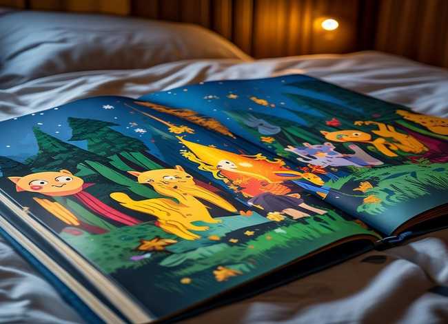 幼儿睡前故事儿童绘本（幼儿睡前故事绘本连续图片）