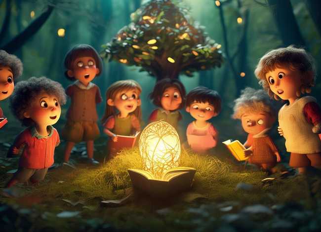 儿童故事文案生成图片；幼儿故事文案大全