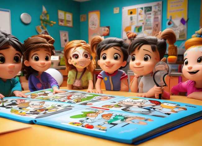 反诈儿童故事、反诈小故事绘本