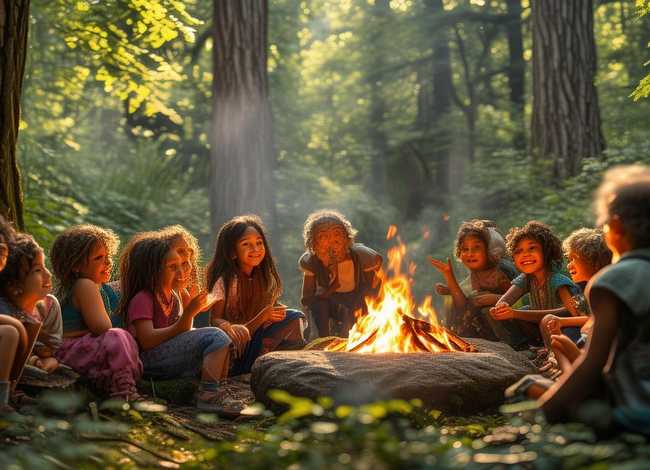 森林聚会儿童故事原文(森林聚会的故事作文) 森林聚会儿童故事原文(森林聚会的故事作文)