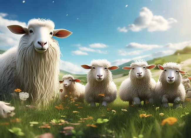故事七只小羊的故事 故事七只小羊的故事内容 故事七只小羊的故事 故事七只小羊的故事内容