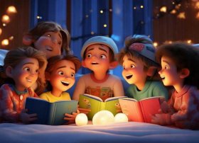 儿童睡前搞笑故事大全文字，睡前搞笑小朋友故事