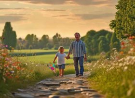 英文儿童故事父与子；父与子的英文故事