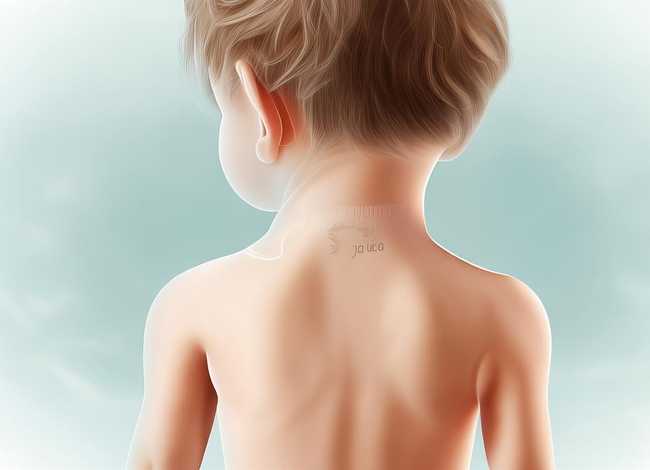 儿童酒精退烧擦拭部位图；小儿退烧酒精擦拭部位图片