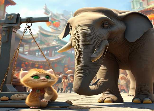 猫小帅故事曹冲称象(猫小帅曹冲称象的故事) 猫小帅故事曹冲称象(猫小帅曹冲称象的故事)