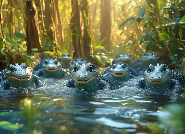 鳄鱼的幼儿故事 - 鳄鱼的幼儿故事简短