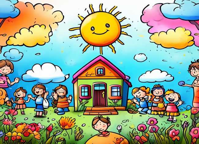 儿童手绘故事图片 儿童手绘图片简单漂亮 儿童手绘故事图片 儿童手绘图片简单漂亮