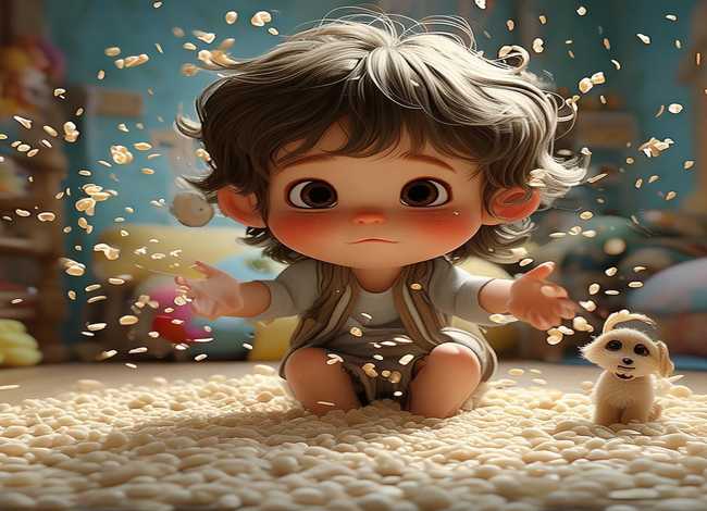 幼儿故事撒饭的后果、幼儿故事撒饭的后果分析