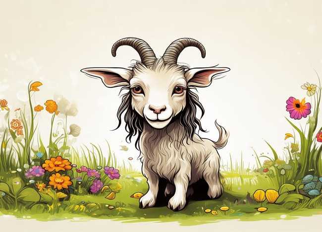 聪明的小山羊绘本故事图片 - 聪明的小山羊绘本故事图片简笔画 聪明的小山羊绘本故事图片 - 聪明的小山羊绘本故事图片简笔画