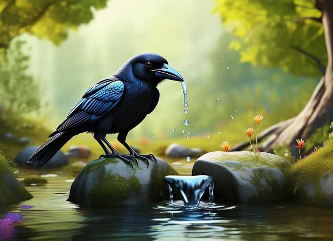 儿童乌鸦喝水的童话故事大全,少儿故事乌鸦喝水 儿童乌鸦喝水的童话故事大全,少儿故事乌鸦喝水