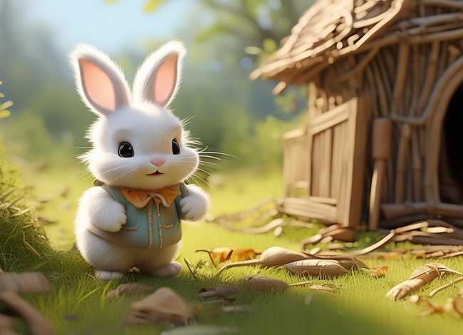3-6岁儿童故事小兔乖乖 - 3至6岁简短小故事小兔子乖乖