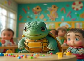 小乌龟上幼儿园的故事、小乌龟上幼儿园的故事视频