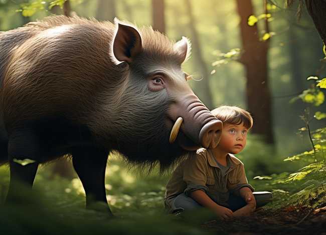 野猪的故事儿童文字;野猪的故事作文 野猪的故事儿童文字;野猪的故事作文