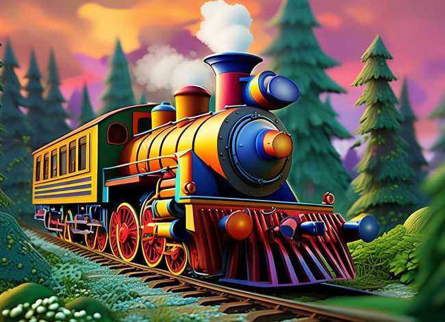 儿童故事火车特洛伊、火车特洛伊故事文字