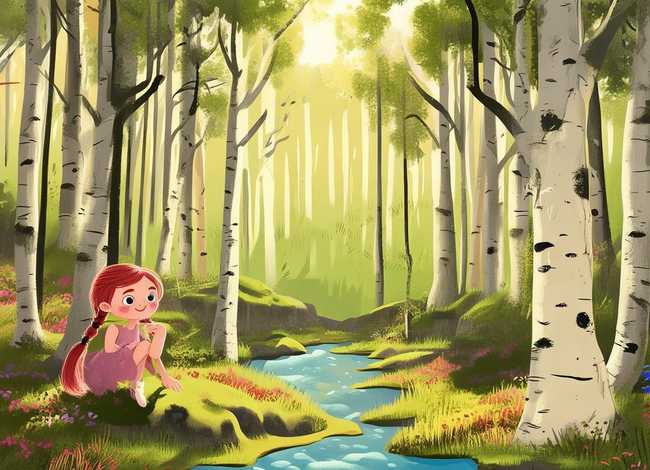 关于白桦林的绘本故事，关于白桦林的绘本故事视频