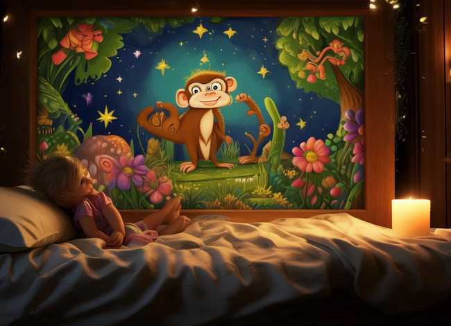 小猴子的故事睡前故事大全、小猴子的故事睡前故事大全图片