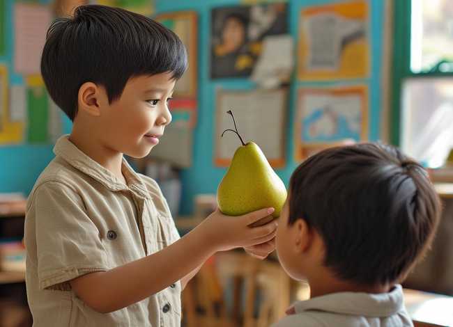 孔融让梨的儿童故事（孔融让梨的故事简单版）