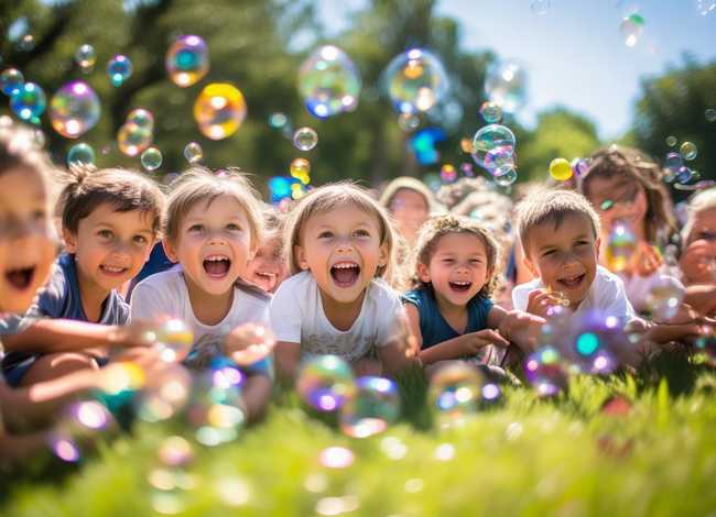 吹泡泡课程故事 - 幼儿园吹泡泡课程故事