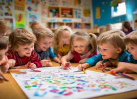 幼儿园里故事多简笔画图片（幼儿园里故事多主题画图片）