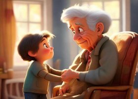 儿童孝德小故事 - 孝德小故事手稿