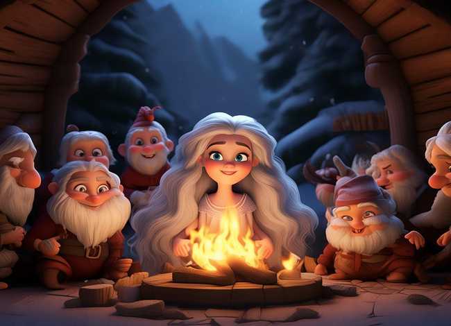 七个小矮人和白雪公主故事简短、七个小矮人和白雪公主故事简短版