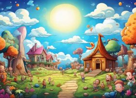 儿童故事大全图，儿童故事大全图片