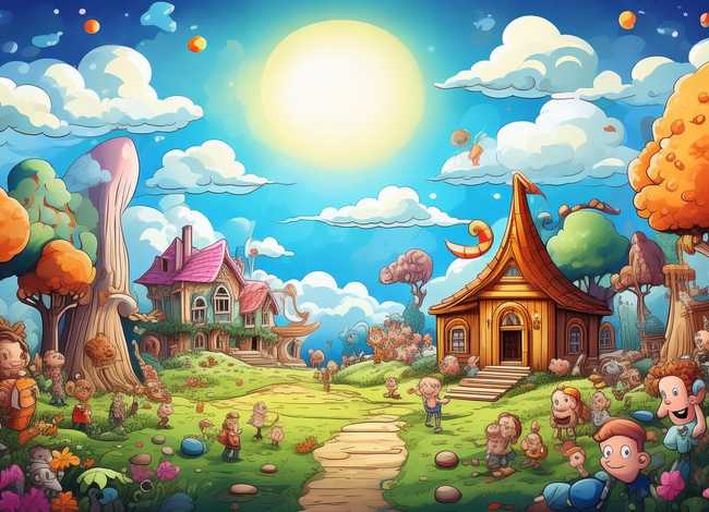 儿童故事大全图，儿童故事大全图片