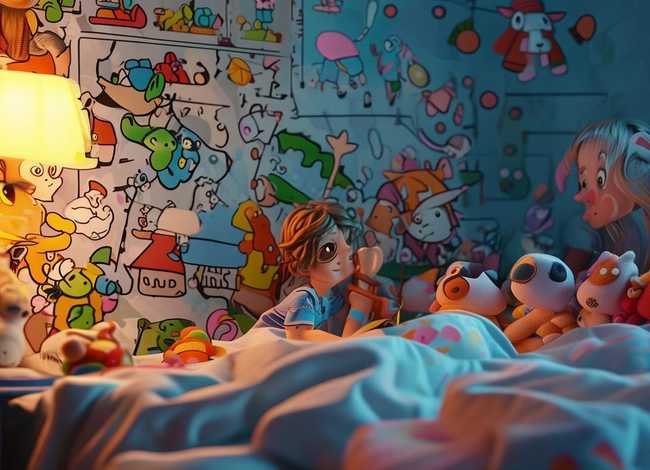 儿童睡前漫画小故事制作（睡前小故事动漫）