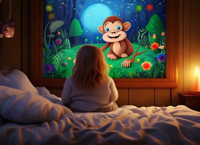 小猴子的故事睡前故事大全、小猴子的故事睡前故事大全图片