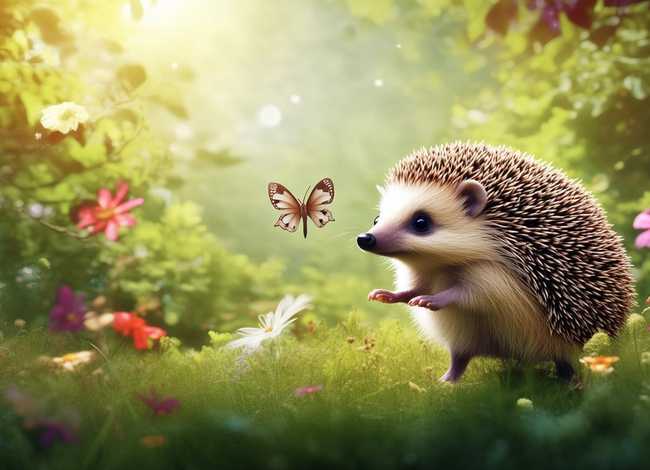 刺猬的故事，贪玩的小刺猬的故事