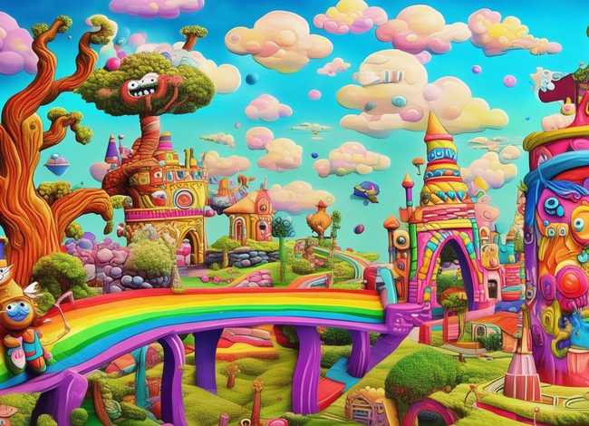 创意儿童话 - 创意儿童画作品图片大全